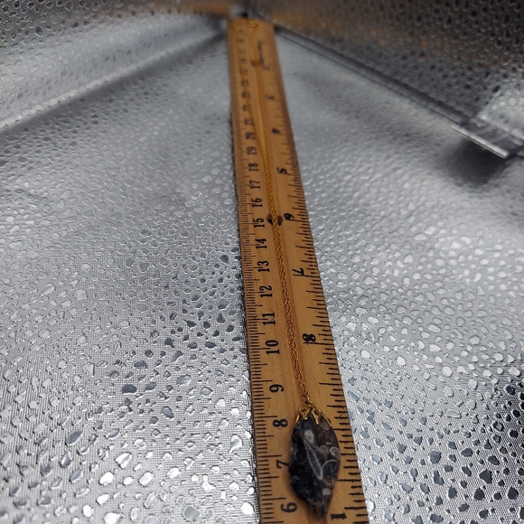 14kt Gf Necklace w/Stone Pendant. - Picture 12 of 16